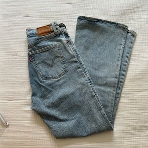 levi’s ribcage flare size 27